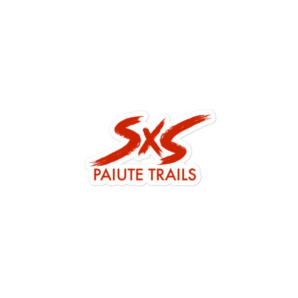 SXS Paiute Trails Vinyl Sticker - Image 2