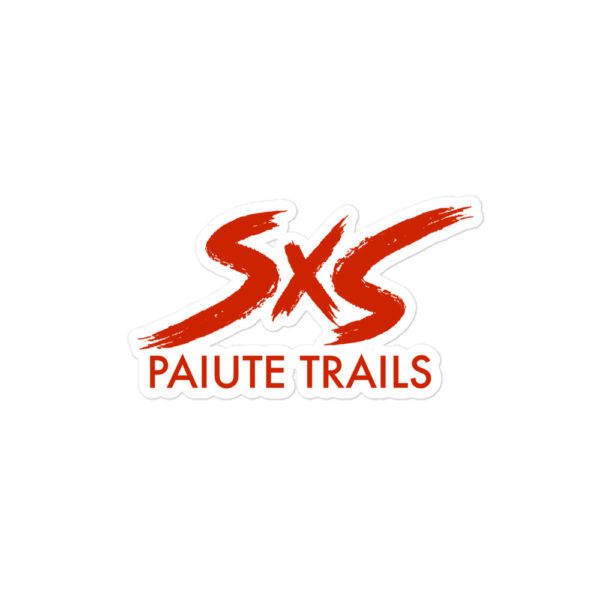 SXS Paiute Trails Vinyl Sticker - Image 3