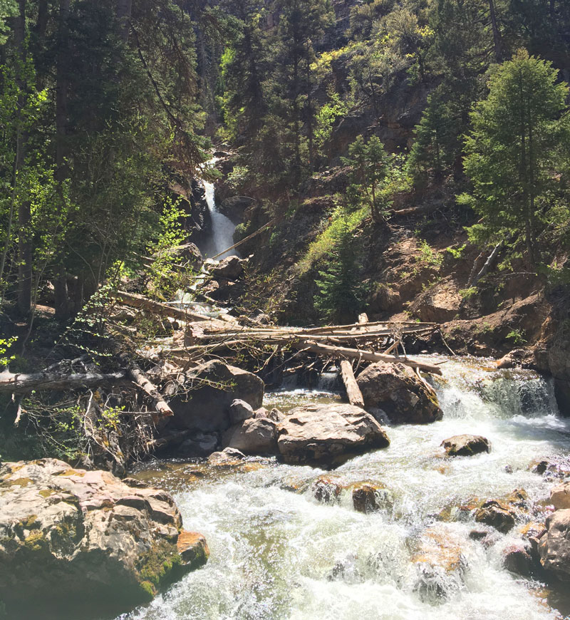 Upper Bullion Falls Above Bullion Falls