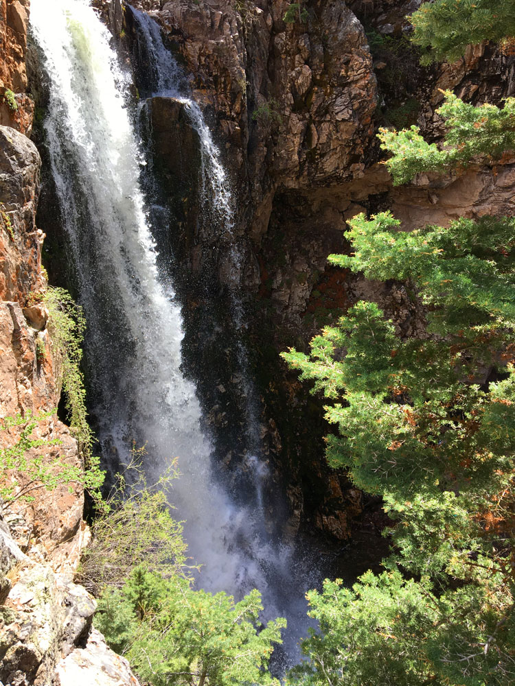 Bullion Falls Bullion Falls on the Paiute Trails