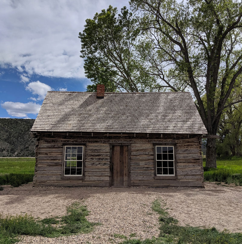Butch-Cassidy-Childhood-Home Butch Cassidy Home in central Utah