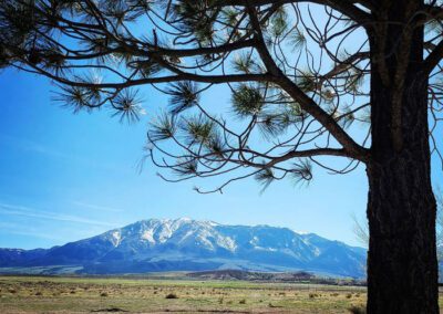 Mountain view from Marysvale RV Park