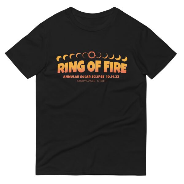 Marysvale, Utah Eclipse T-Shirt. 2023 Annular Eclipse.